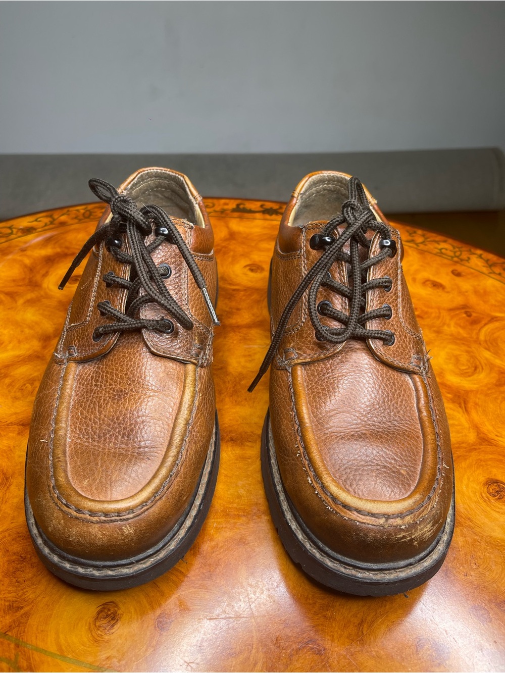 Oxford Men's Tan Brown Leather Chukka Boots